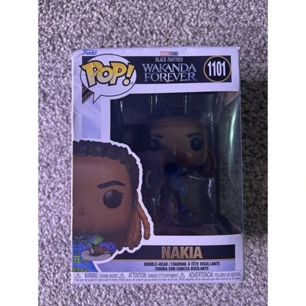 NEW Funko Pop Nakia #1101 Black Panther Wakanda Forever Vinyl Figure In Box Gift